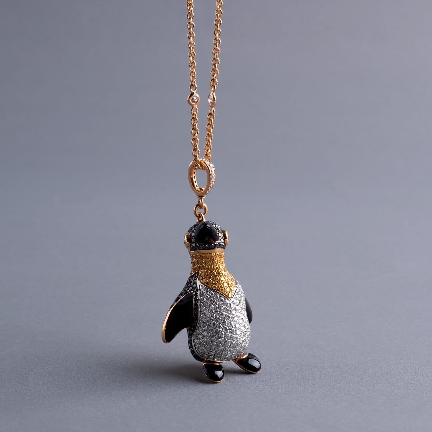 VINTAGE: Wild Life Penguin Pendant