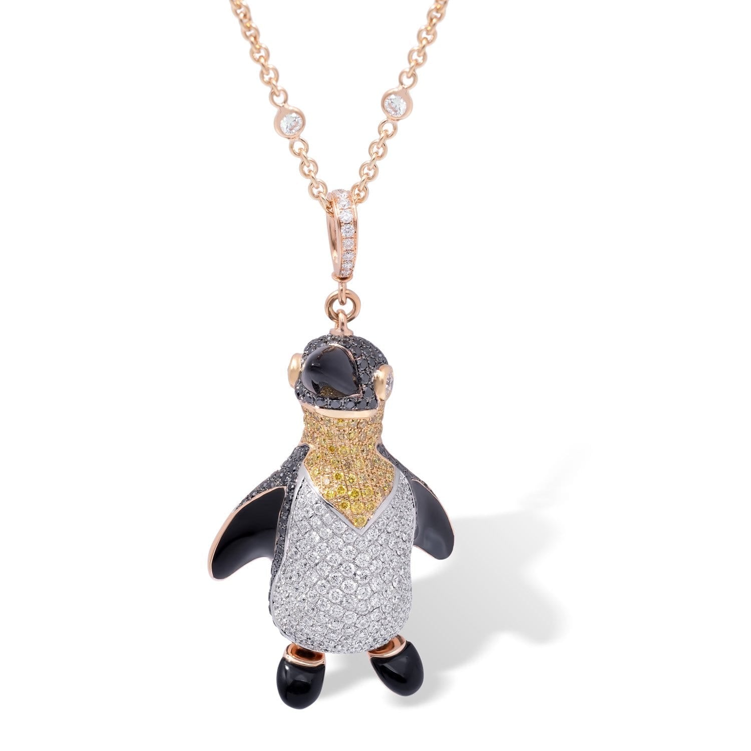 VINTAGE: Wild Life Penguin Pendant