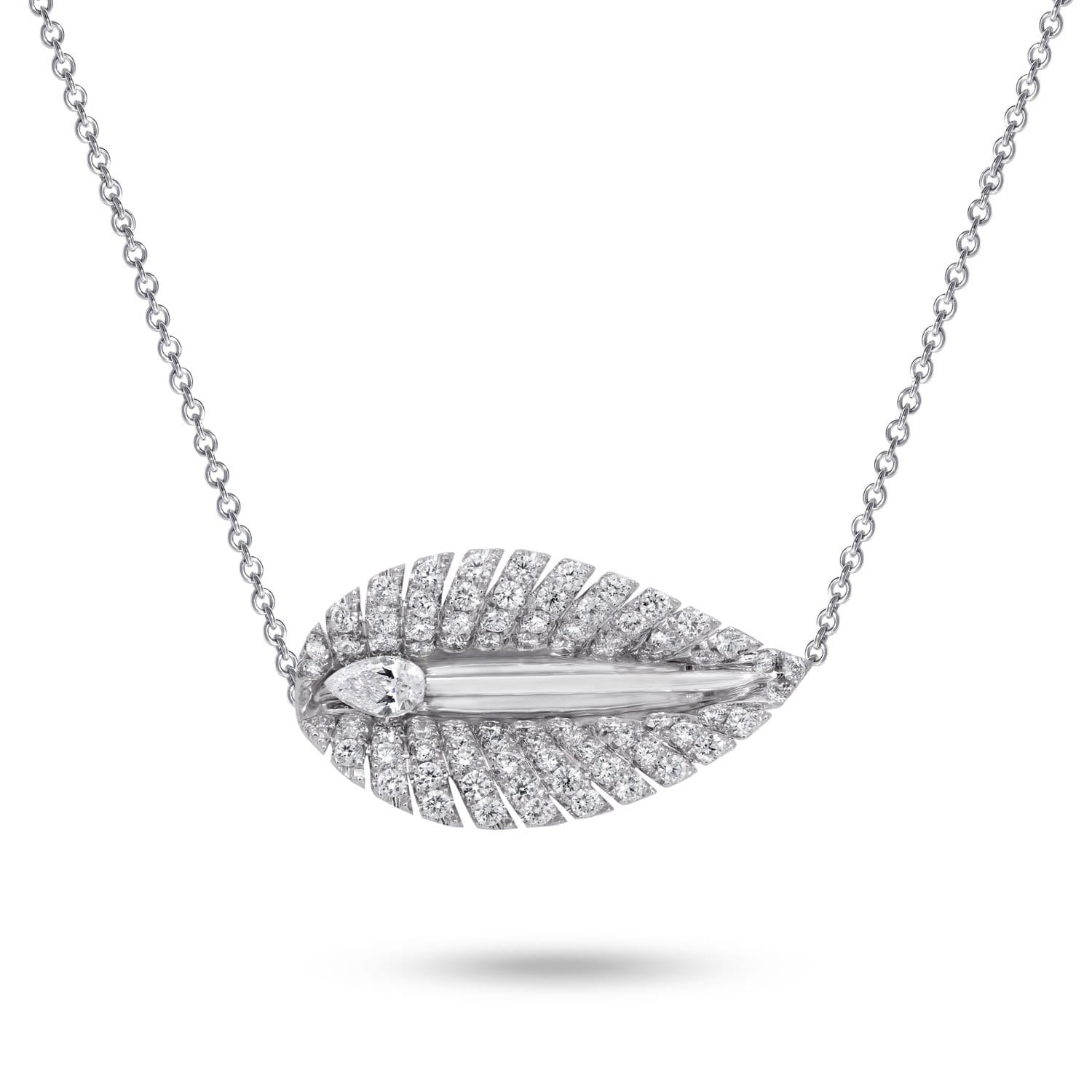 YOU MOVE ME The Dewdrop All Diamond Necklace
