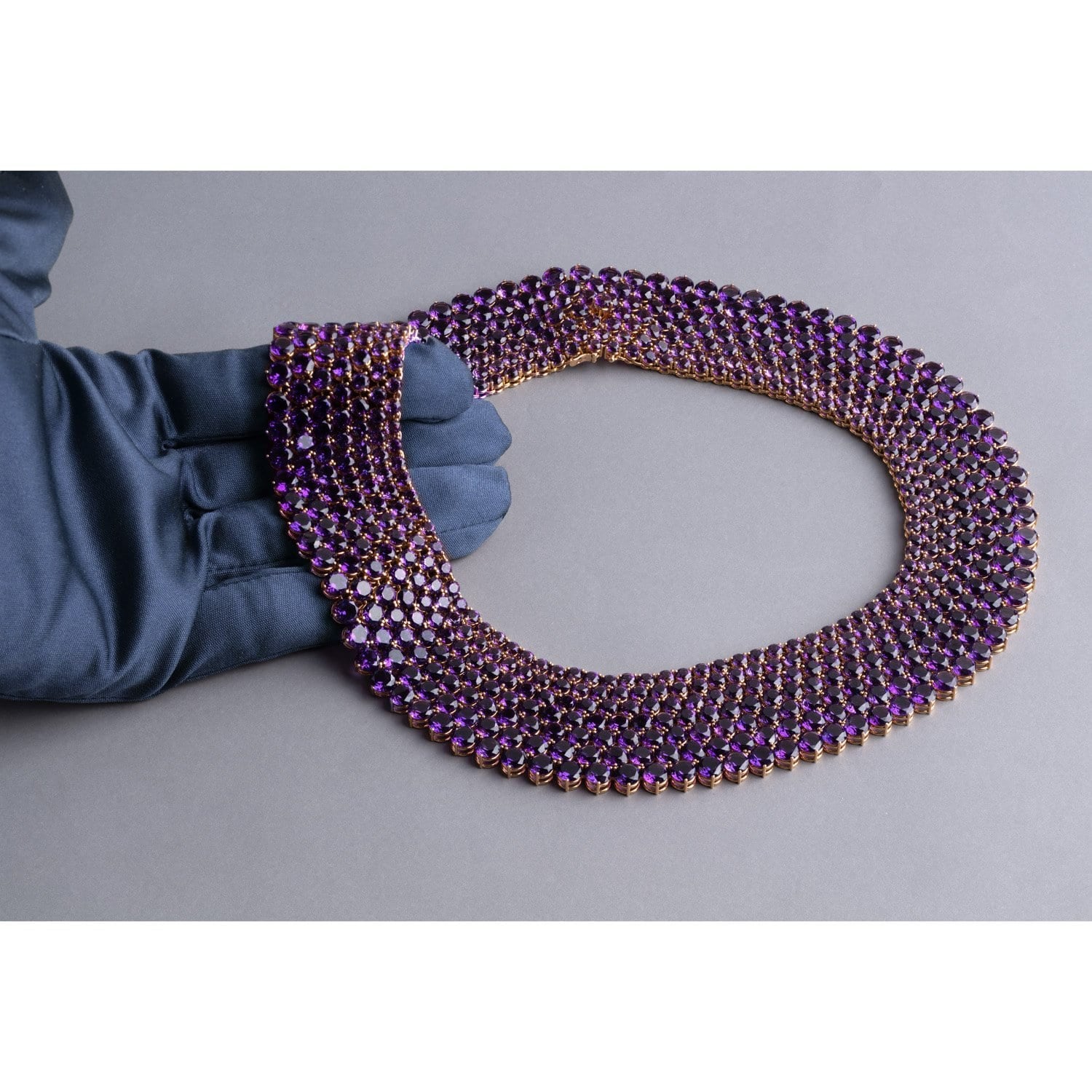 VINTAGE: 2NDSKIN Necklace, Amethyst