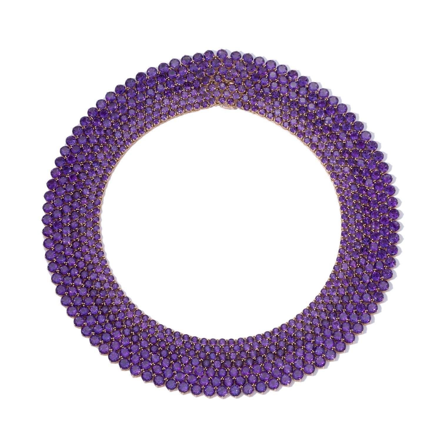 VINTAGE: 2NDSKIN Necklace, Amethyst